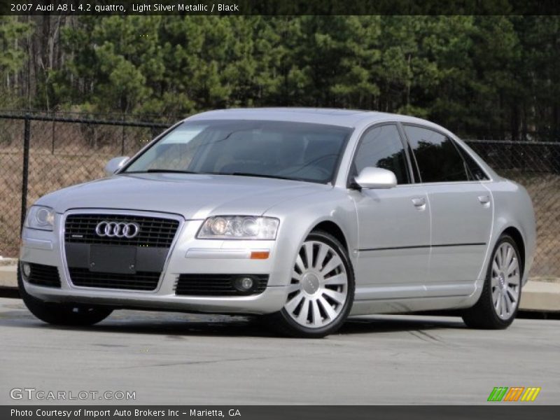 Front 3/4 View of 2007 A8 L 4.2 quattro