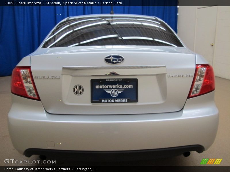 Spark Silver Metallic / Carbon Black 2009 Subaru Impreza 2.5i Sedan