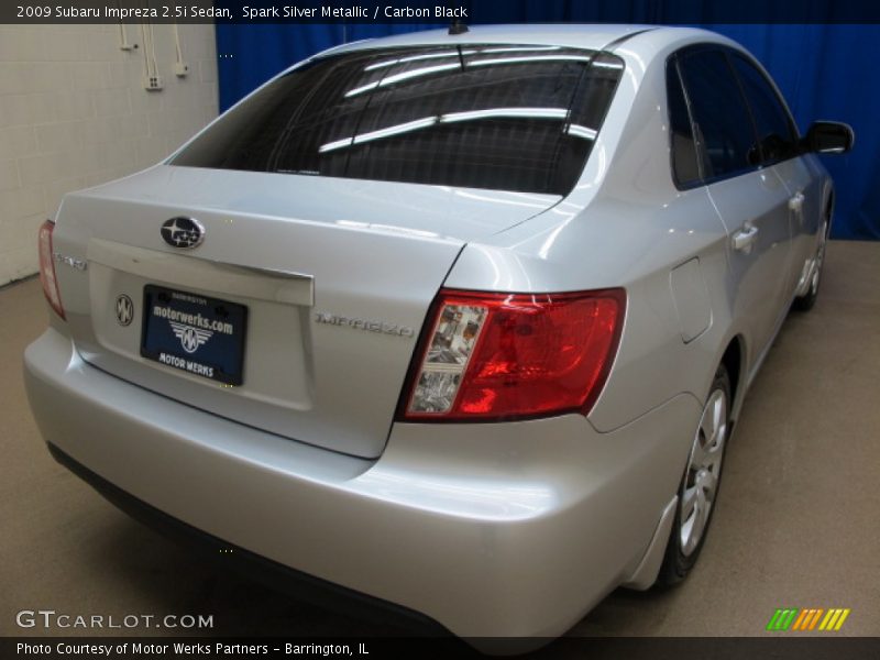 Spark Silver Metallic / Carbon Black 2009 Subaru Impreza 2.5i Sedan