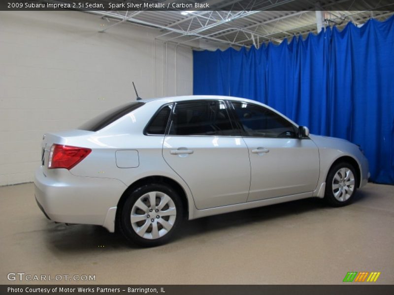 Spark Silver Metallic / Carbon Black 2009 Subaru Impreza 2.5i Sedan