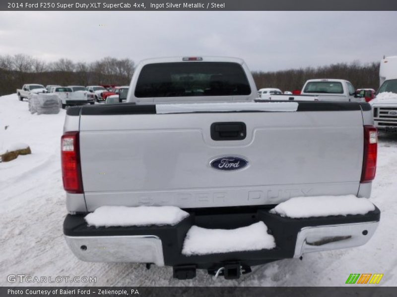 Ingot Silver Metallic / Steel 2014 Ford F250 Super Duty XLT SuperCab 4x4