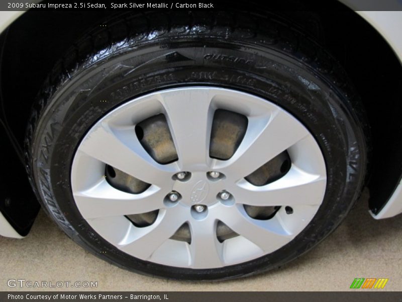 Spark Silver Metallic / Carbon Black 2009 Subaru Impreza 2.5i Sedan