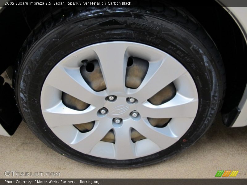 Spark Silver Metallic / Carbon Black 2009 Subaru Impreza 2.5i Sedan