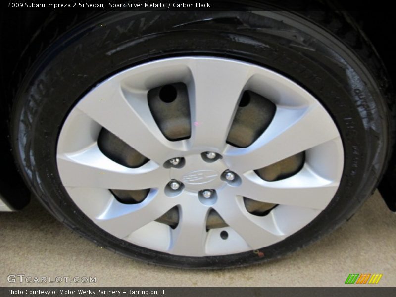 Spark Silver Metallic / Carbon Black 2009 Subaru Impreza 2.5i Sedan