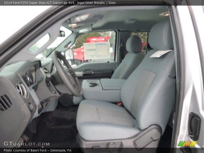 Ingot Silver Metallic / Steel 2014 Ford F250 Super Duty XLT SuperCab 4x4