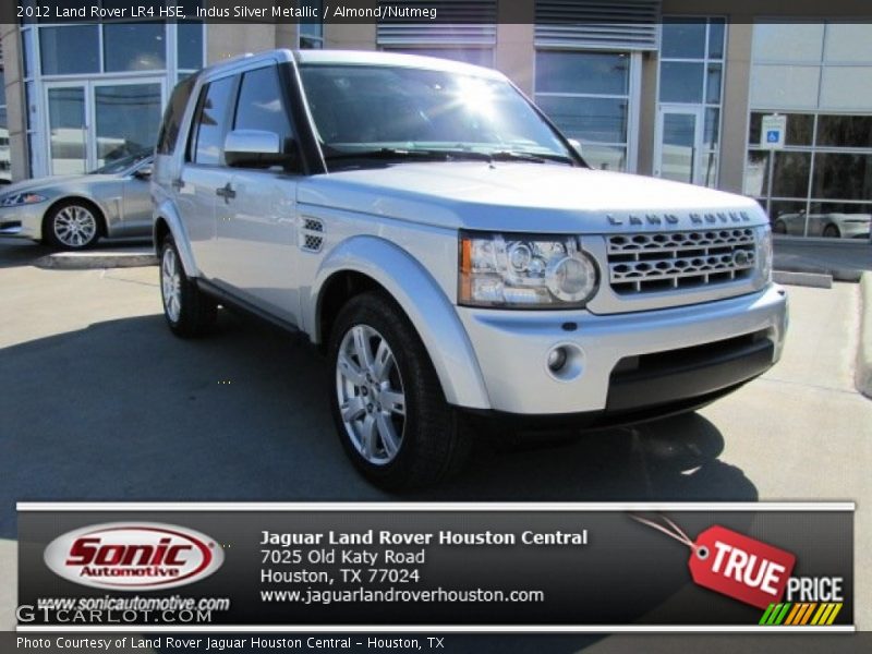 Indus Silver Metallic / Almond/Nutmeg 2012 Land Rover LR4 HSE
