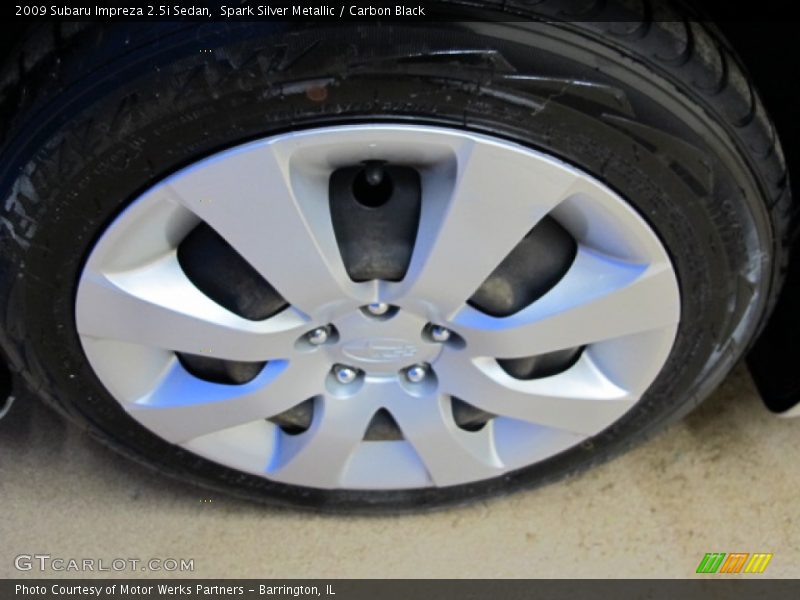 Spark Silver Metallic / Carbon Black 2009 Subaru Impreza 2.5i Sedan