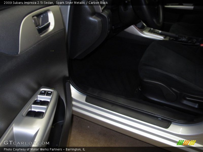 Spark Silver Metallic / Carbon Black 2009 Subaru Impreza 2.5i Sedan