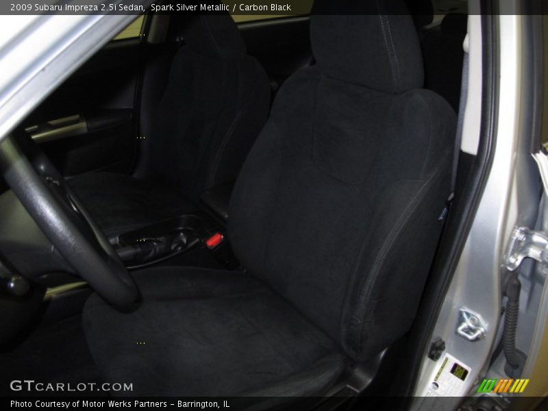 Spark Silver Metallic / Carbon Black 2009 Subaru Impreza 2.5i Sedan