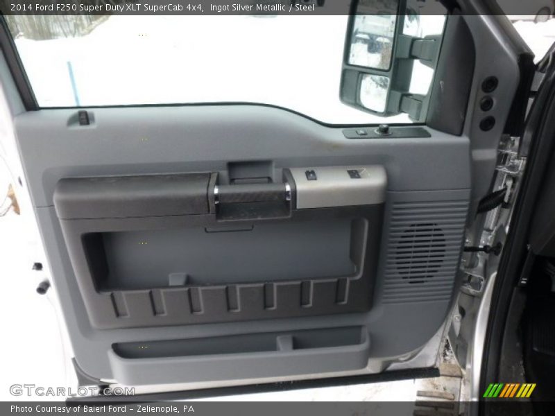 Ingot Silver Metallic / Steel 2014 Ford F250 Super Duty XLT SuperCab 4x4