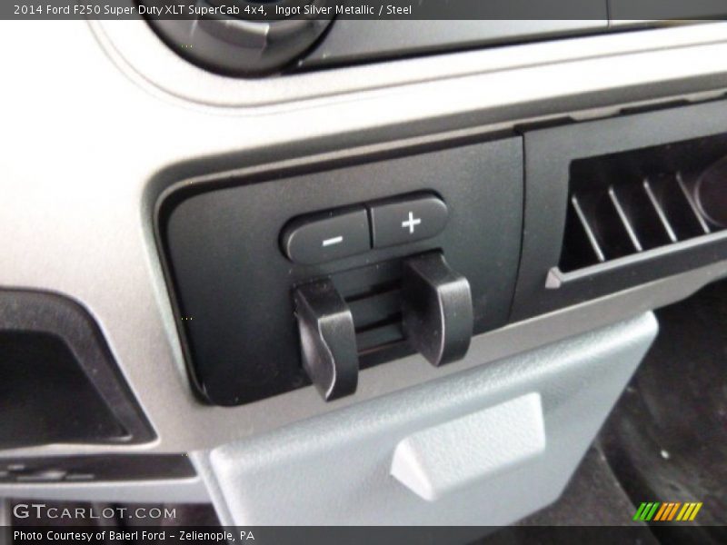Ingot Silver Metallic / Steel 2014 Ford F250 Super Duty XLT SuperCab 4x4