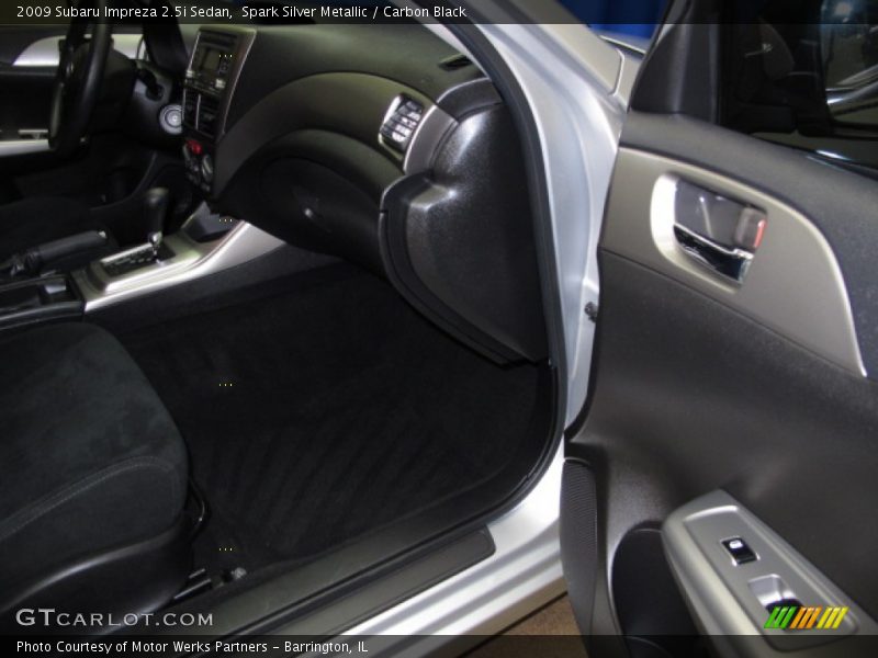 Spark Silver Metallic / Carbon Black 2009 Subaru Impreza 2.5i Sedan