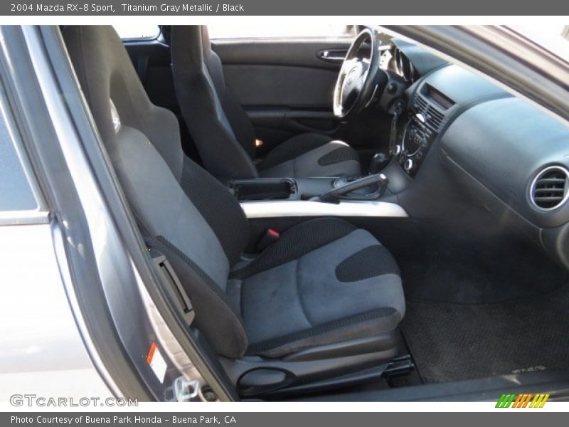 Titanium Gray Metallic / Black 2004 Mazda RX-8 Sport