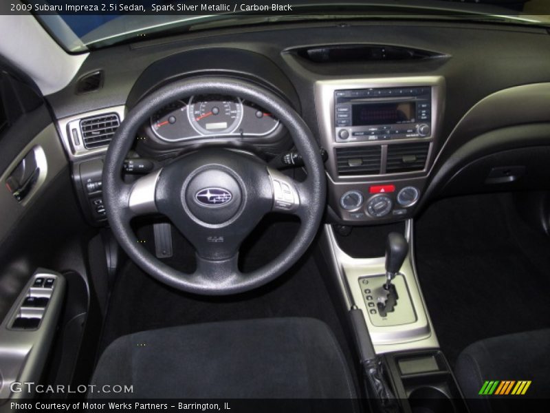 Spark Silver Metallic / Carbon Black 2009 Subaru Impreza 2.5i Sedan