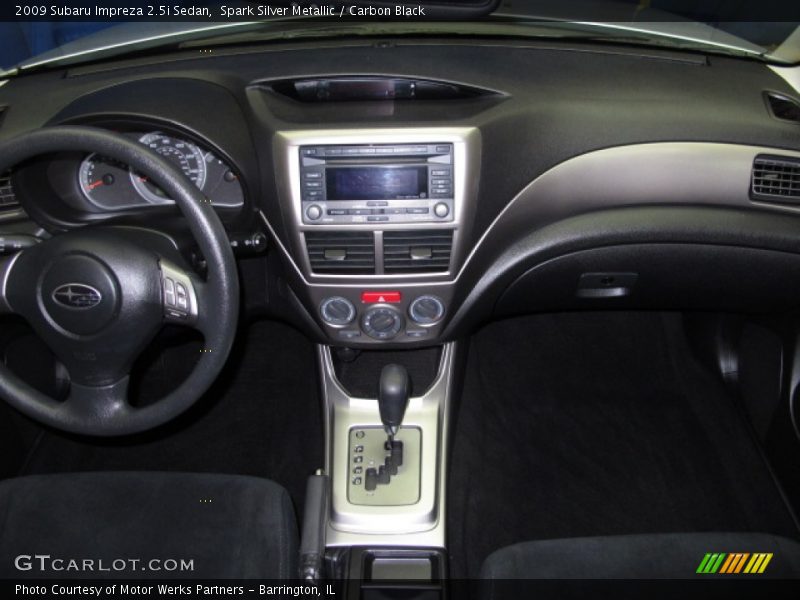 Spark Silver Metallic / Carbon Black 2009 Subaru Impreza 2.5i Sedan