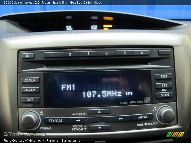 Spark Silver Metallic / Carbon Black 2009 Subaru Impreza 2.5i Sedan