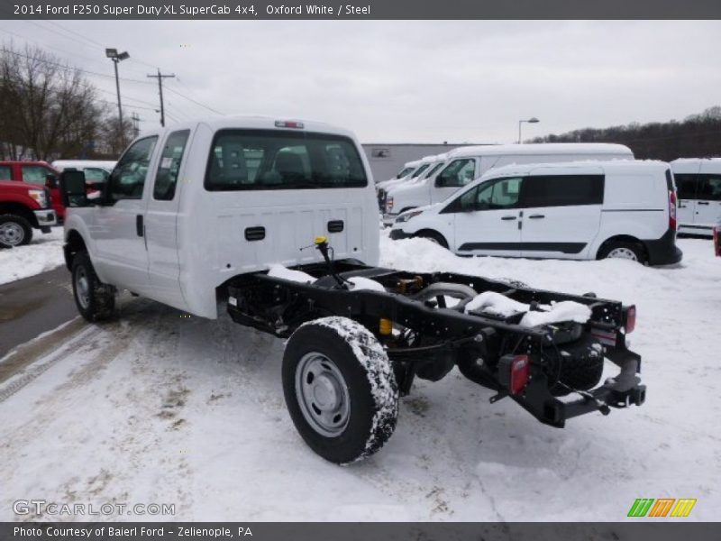 Oxford White / Steel 2014 Ford F250 Super Duty XL SuperCab 4x4