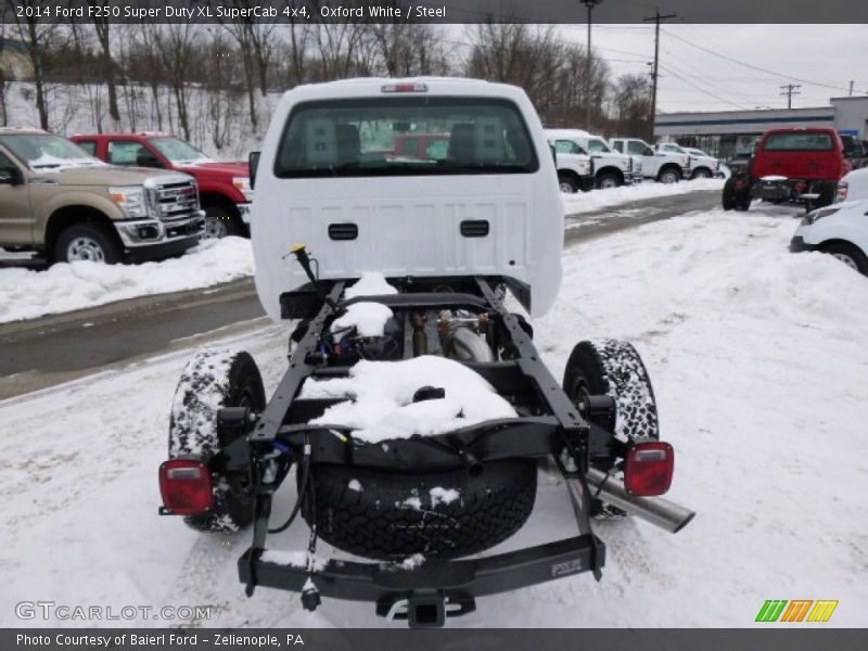 Oxford White / Steel 2014 Ford F250 Super Duty XL SuperCab 4x4