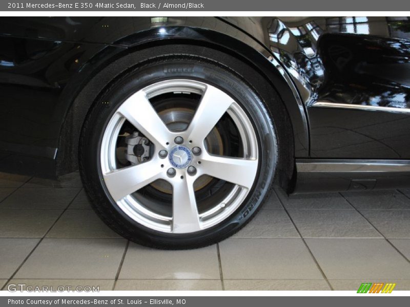 Black / Almond/Black 2011 Mercedes-Benz E 350 4Matic Sedan