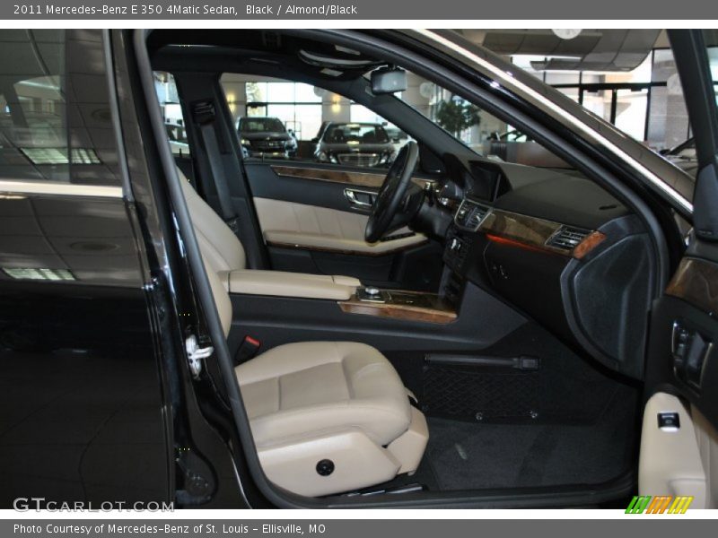 Black / Almond/Black 2011 Mercedes-Benz E 350 4Matic Sedan