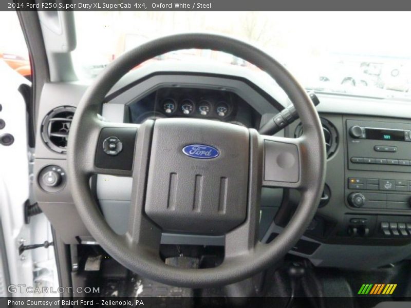  2014 F250 Super Duty XL SuperCab 4x4 Steering Wheel