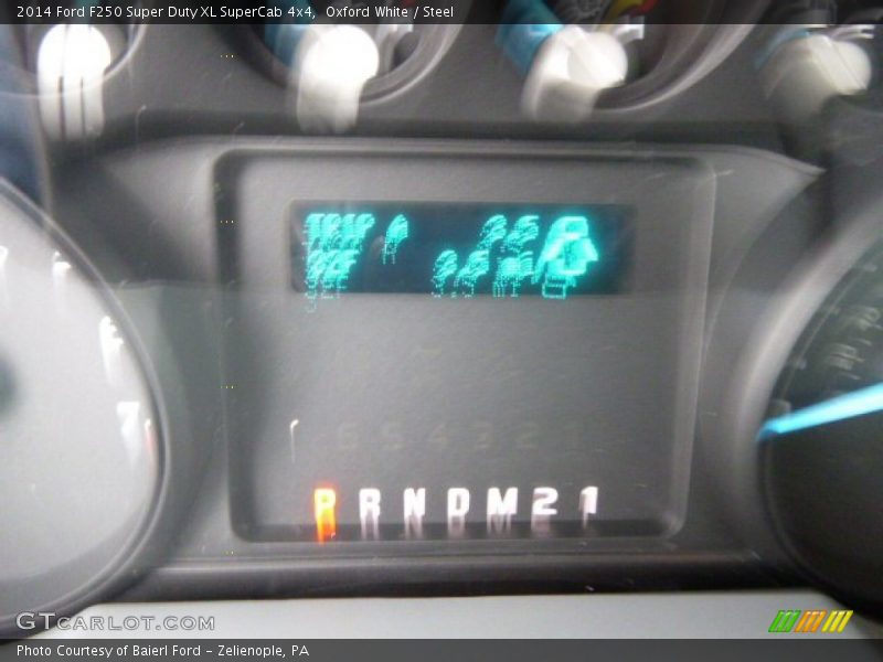 Oxford White / Steel 2014 Ford F250 Super Duty XL SuperCab 4x4