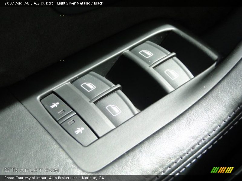 Light Silver Metallic / Black 2007 Audi A8 L 4.2 quattro