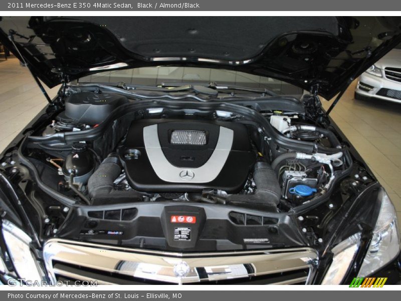 Black / Almond/Black 2011 Mercedes-Benz E 350 4Matic Sedan