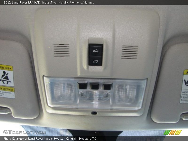 Controls of 2012 LR4 HSE