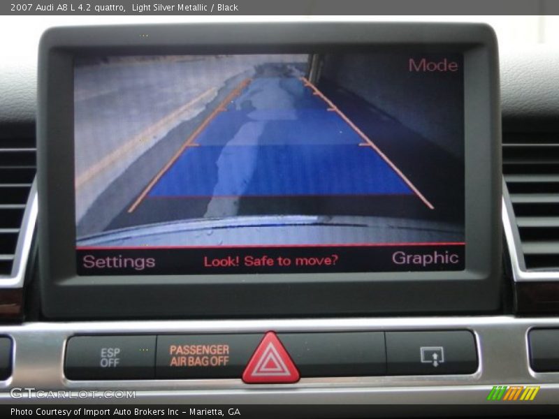 Light Silver Metallic / Black 2007 Audi A8 L 4.2 quattro