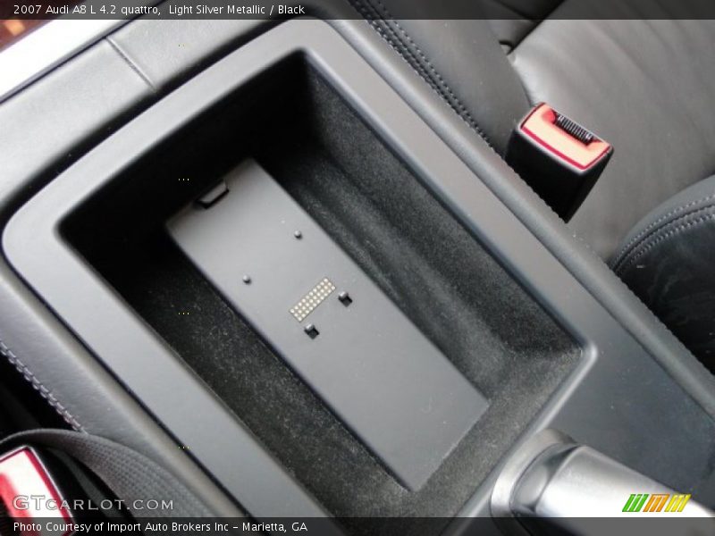 Light Silver Metallic / Black 2007 Audi A8 L 4.2 quattro