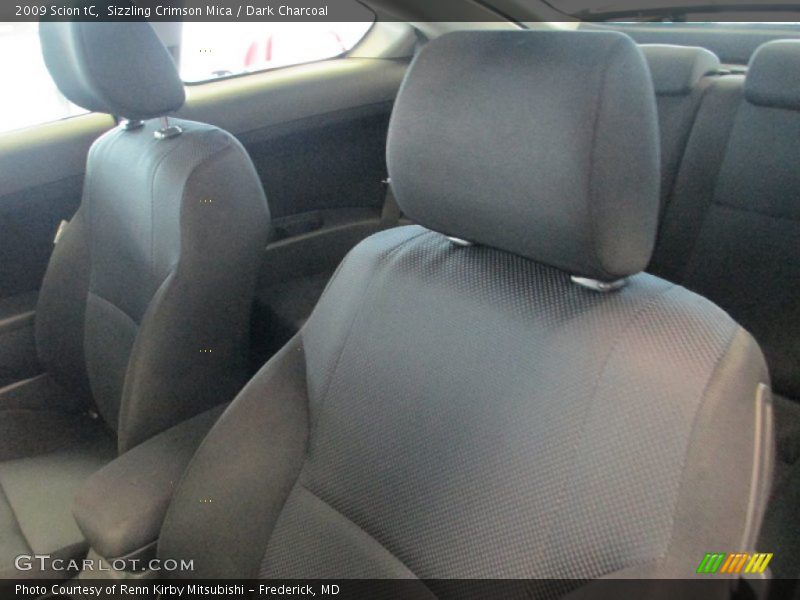 Sizzling Crimson Mica / Dark Charcoal 2009 Scion tC