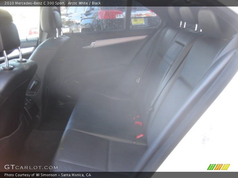 Arctic White / Black 2010 Mercedes-Benz C 300 Sport