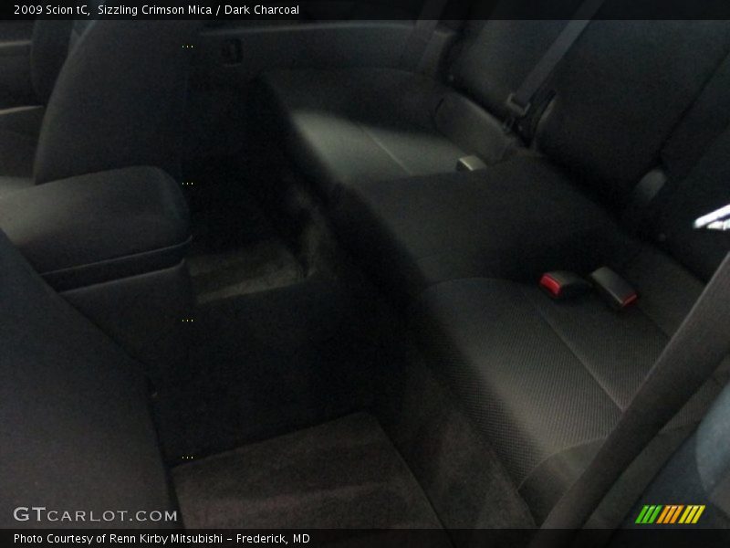 Sizzling Crimson Mica / Dark Charcoal 2009 Scion tC