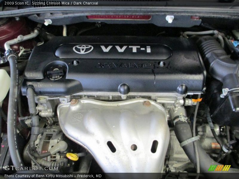 Sizzling Crimson Mica / Dark Charcoal 2009 Scion tC