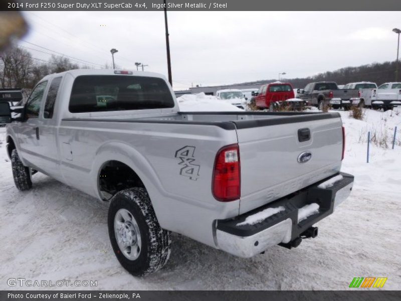Ingot Silver Metallic / Steel 2014 Ford F250 Super Duty XLT SuperCab 4x4
