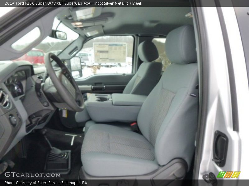 Ingot Silver Metallic / Steel 2014 Ford F250 Super Duty XLT SuperCab 4x4