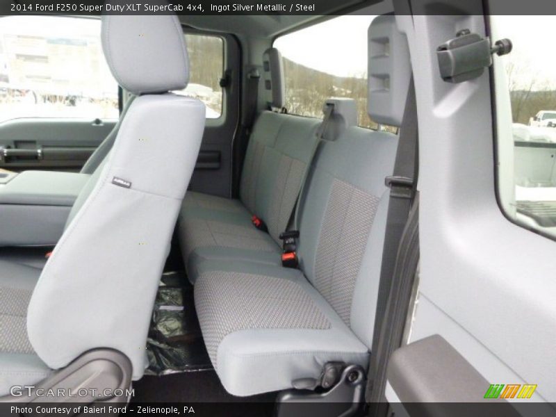 Ingot Silver Metallic / Steel 2014 Ford F250 Super Duty XLT SuperCab 4x4