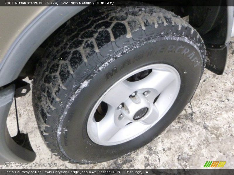 Gold Rush Metallic / Dusk Gray 2001 Nissan Xterra XE V6 4x4
