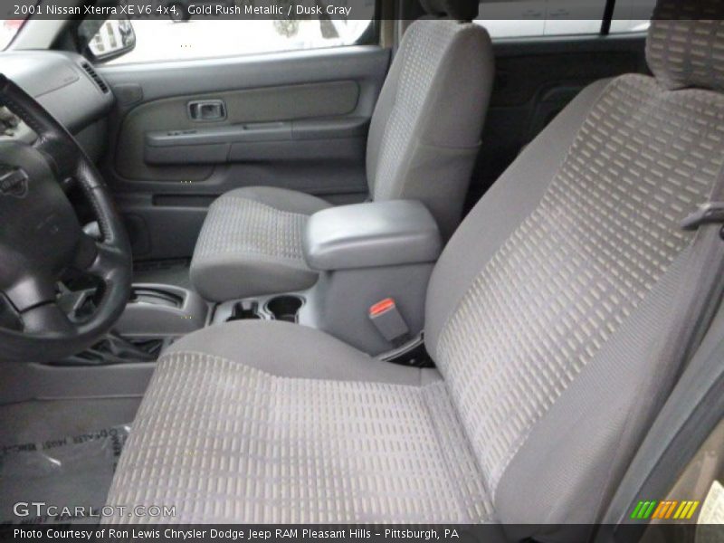 Gold Rush Metallic / Dusk Gray 2001 Nissan Xterra XE V6 4x4