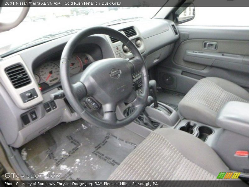 Gold Rush Metallic / Dusk Gray 2001 Nissan Xterra XE V6 4x4