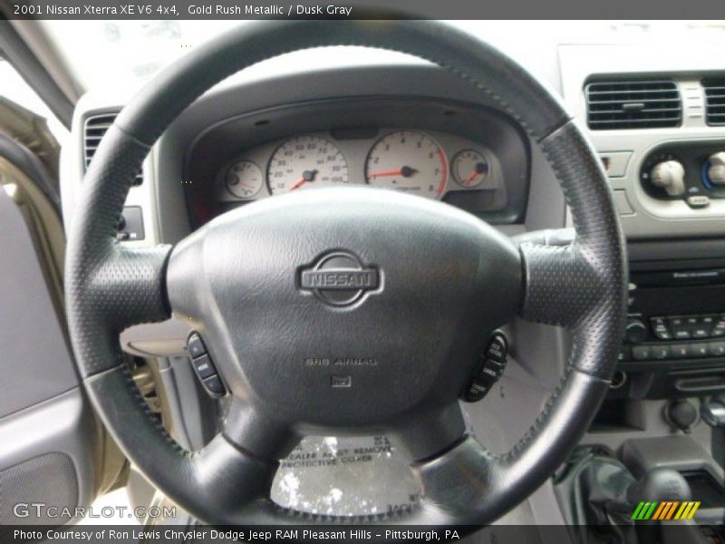 Gold Rush Metallic / Dusk Gray 2001 Nissan Xterra XE V6 4x4