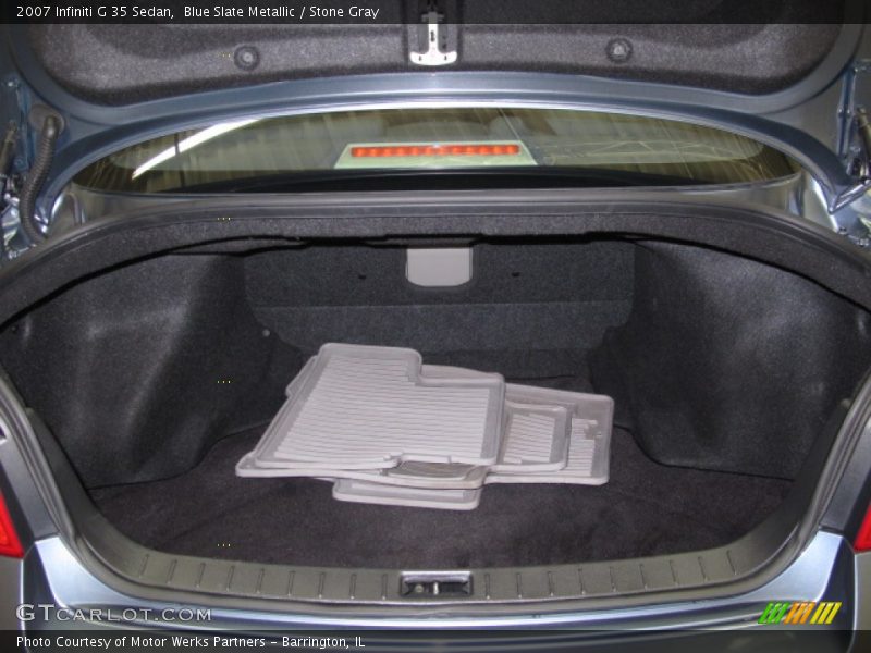 Blue Slate Metallic / Stone Gray 2007 Infiniti G 35 Sedan
