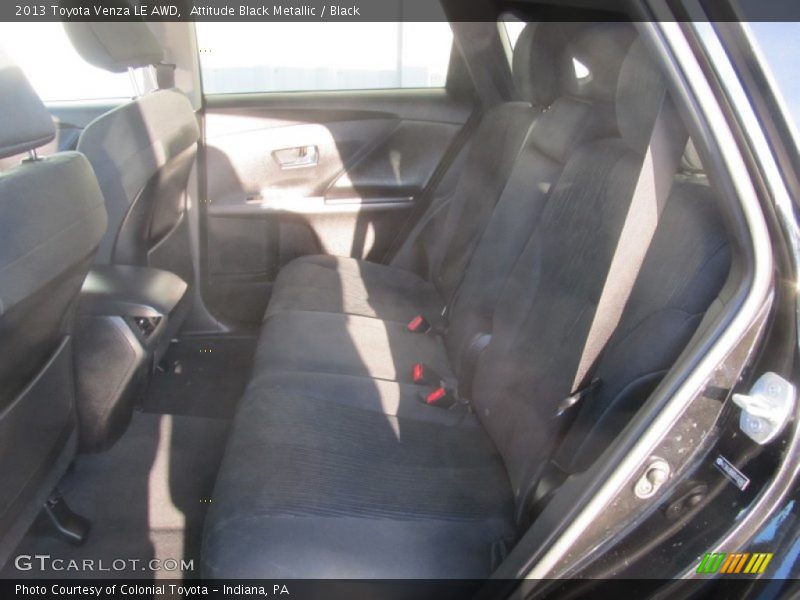 Attitude Black Metallic / Black 2013 Toyota Venza LE AWD