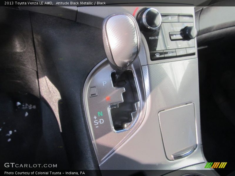Attitude Black Metallic / Black 2013 Toyota Venza LE AWD