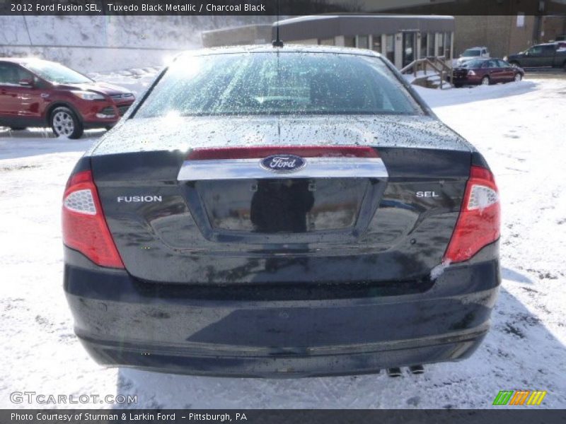 Tuxedo Black Metallic / Charcoal Black 2012 Ford Fusion SEL