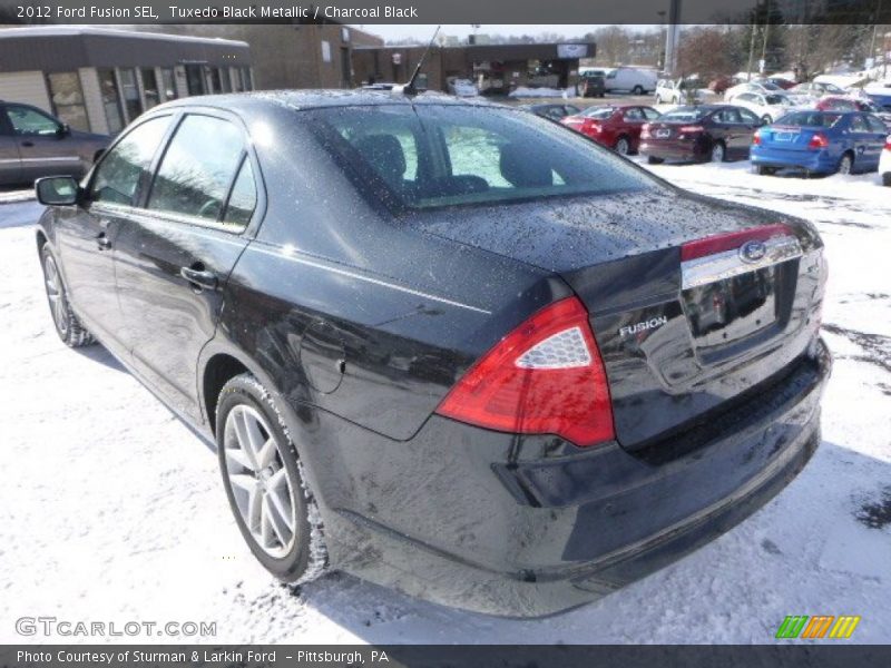 Tuxedo Black Metallic / Charcoal Black 2012 Ford Fusion SEL