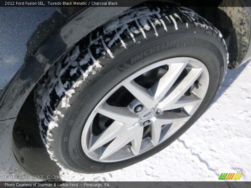 Tuxedo Black Metallic / Charcoal Black 2012 Ford Fusion SEL