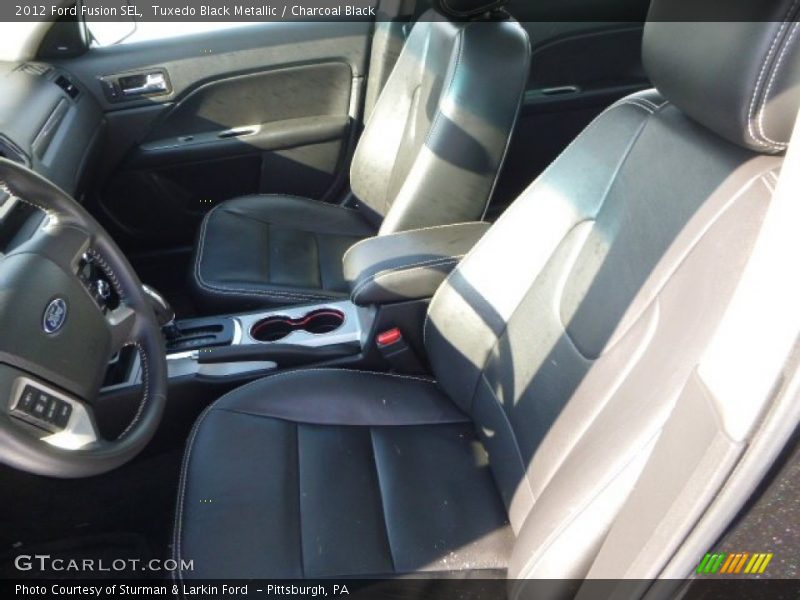 Tuxedo Black Metallic / Charcoal Black 2012 Ford Fusion SEL