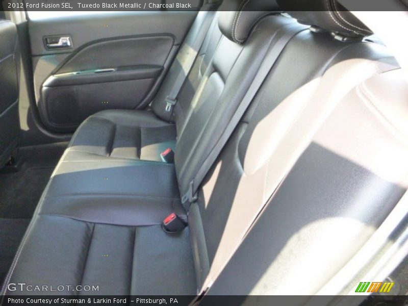 Tuxedo Black Metallic / Charcoal Black 2012 Ford Fusion SEL